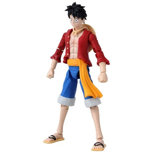 BANDAI NAMCO One Piece Anime Heroes Monkey D. Luffy Version 2 Action Figure